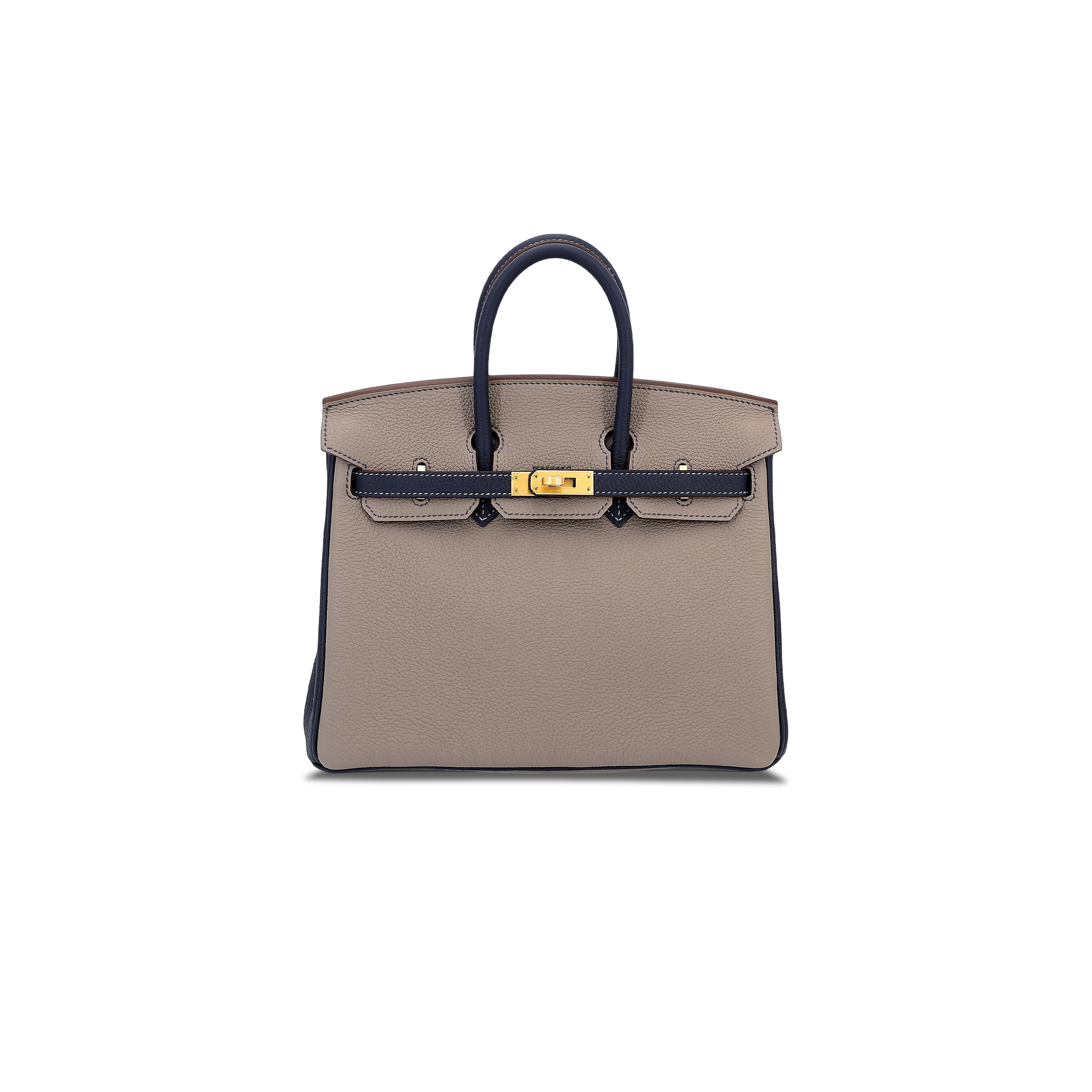 H**mes master birkin 30 hss chevre ck18 elephant grey bag 7597206287 (30*23*15cm)